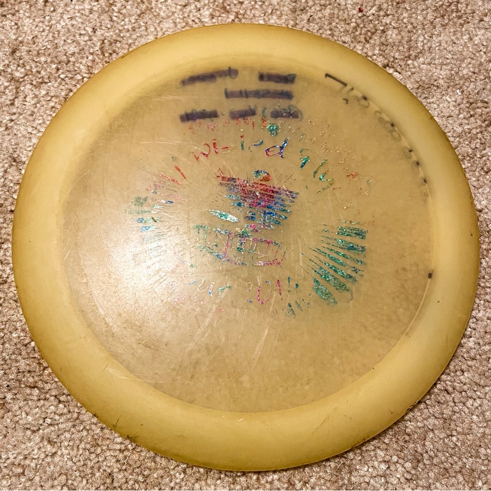 Clear/Rainbow Iridescent Twisted Flyer 2014 Tour Innova - 168 Grams Disc Golf.